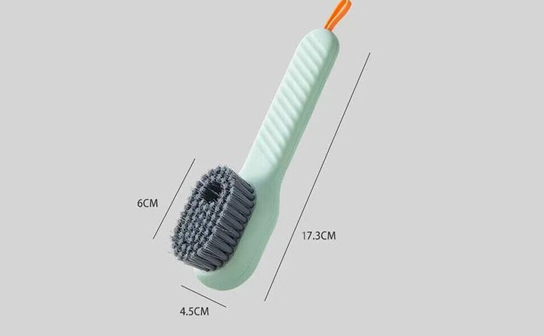 Sleek Handle Shoeshine Brush
