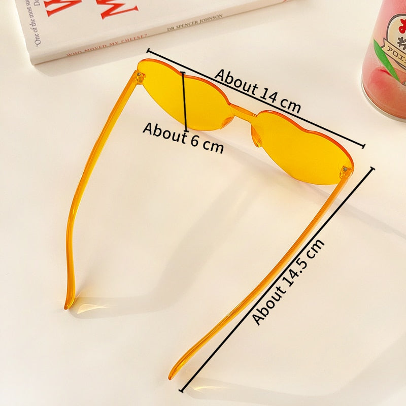 Rimless Heart Solglasögon