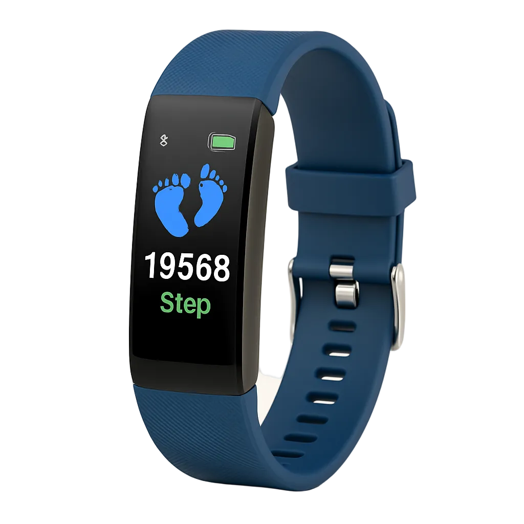 Senior Smartwatch med Hälsoövervakning och Vattentålig Design 0