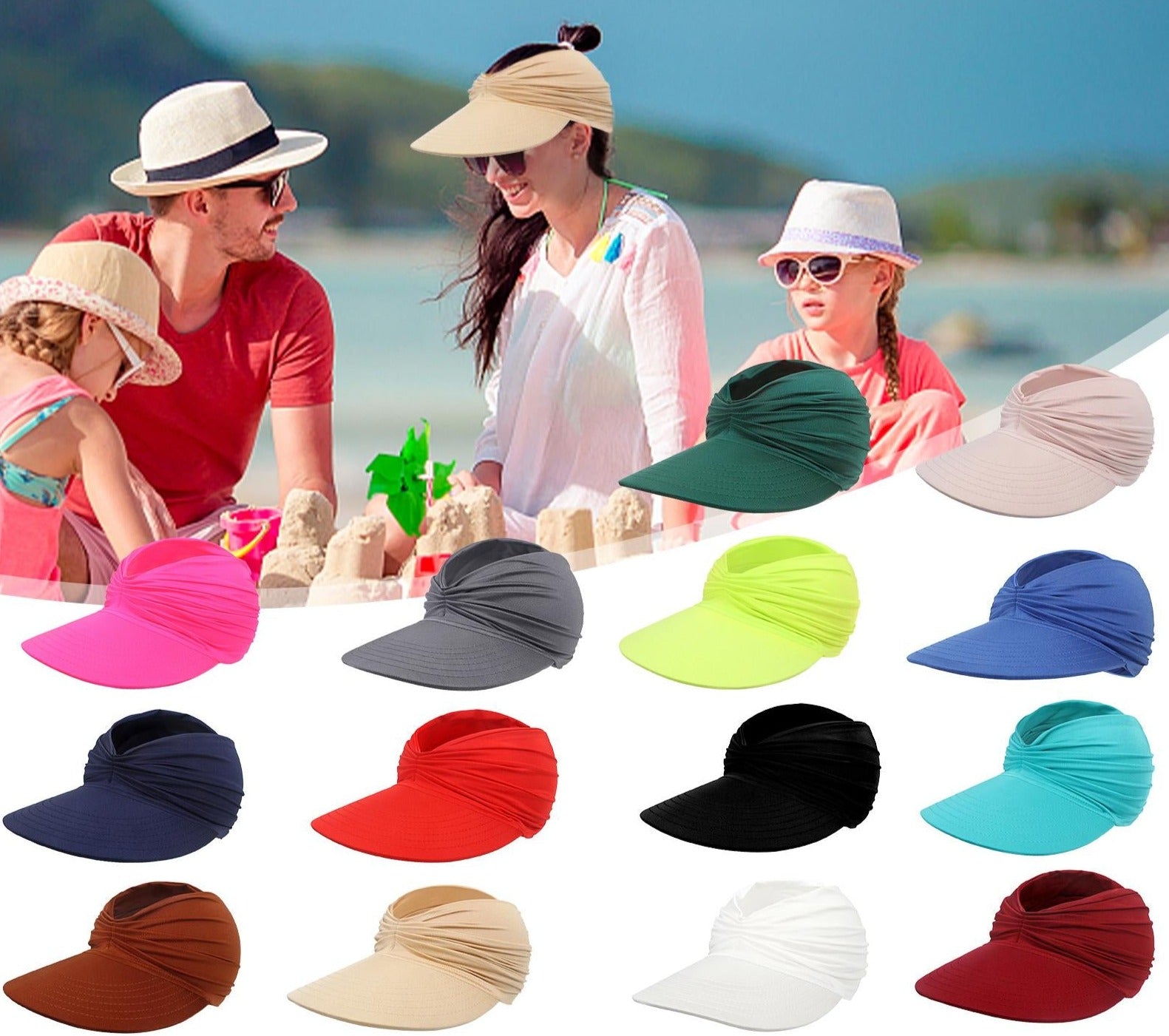 Women's Sun Visor Hat