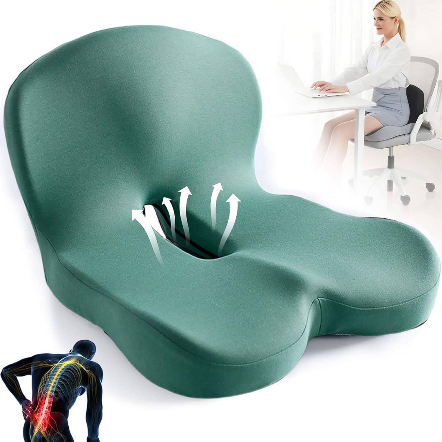 Sittdyna för Ergonomisk Komfort 10