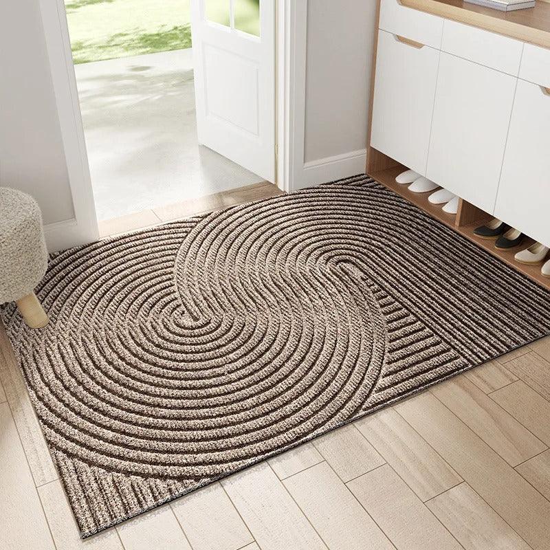 Skandinavisk PVC-dörrmatta med halkfri design 5