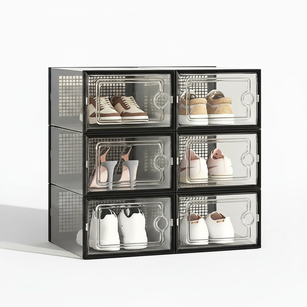 Skokartonger Stapelbara Transparenta 0