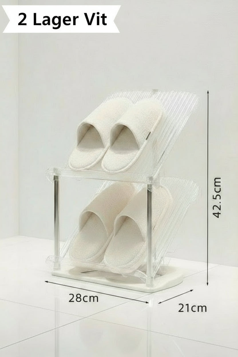 Skoställ i flera nivåer Transparent 0