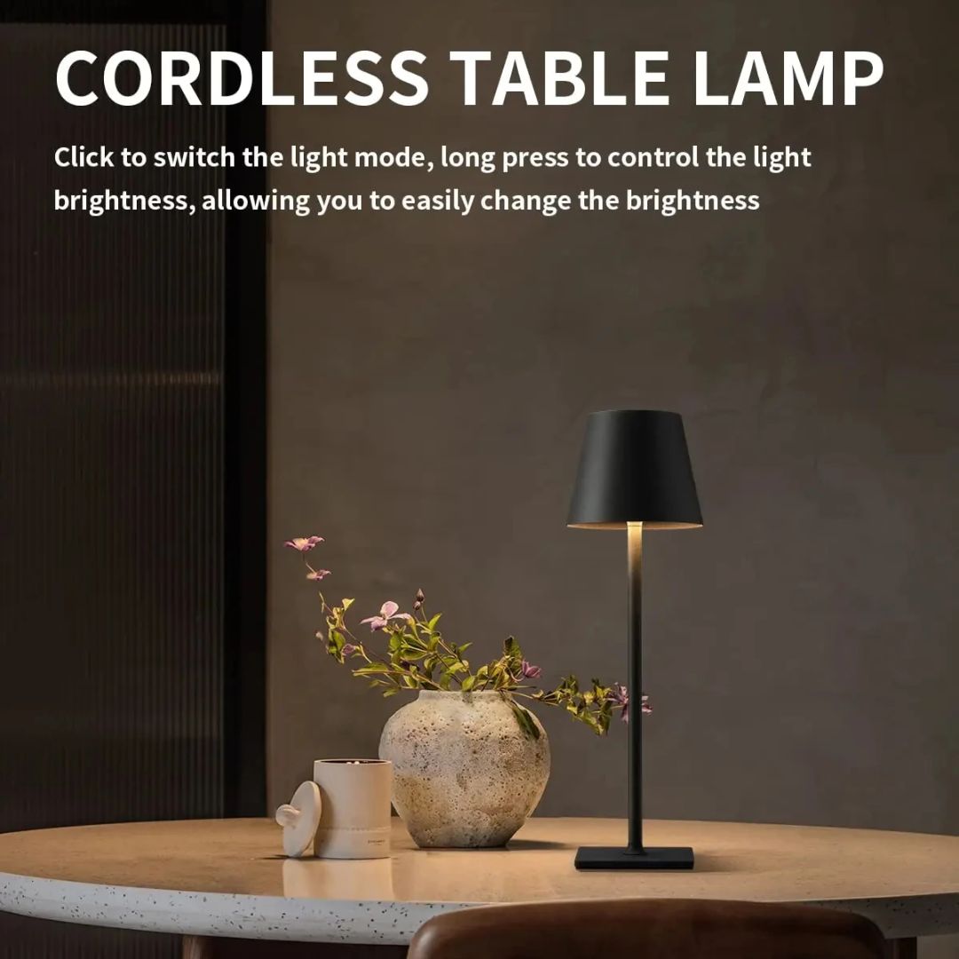 Skrivbordslampa Caroline Uppladdningsbar USB LED Modern Design 5