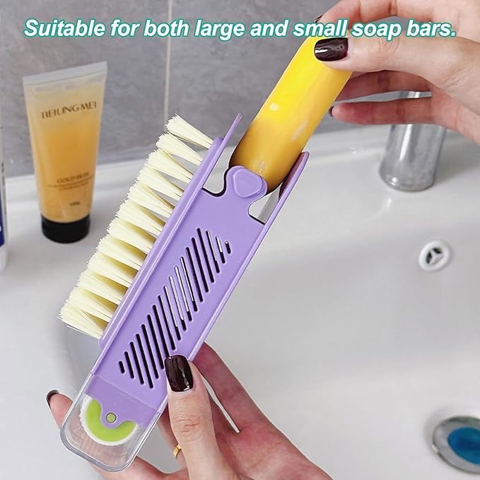 Skumdispenser för Händer med Integrerad Borste Kompakt Design 1
