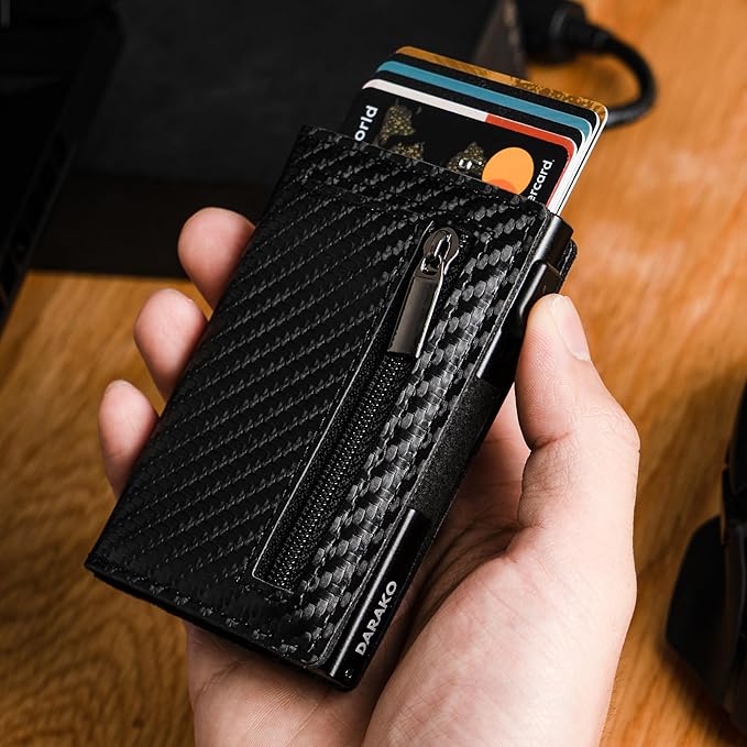 Slimmad Plånbok med Kortglidmekanism 6