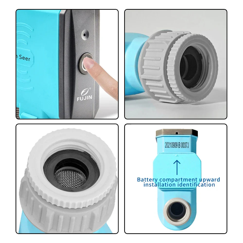 Smart Trädgårdstimer för Automatisk Bevattning med WiFi och Bluetooth 4