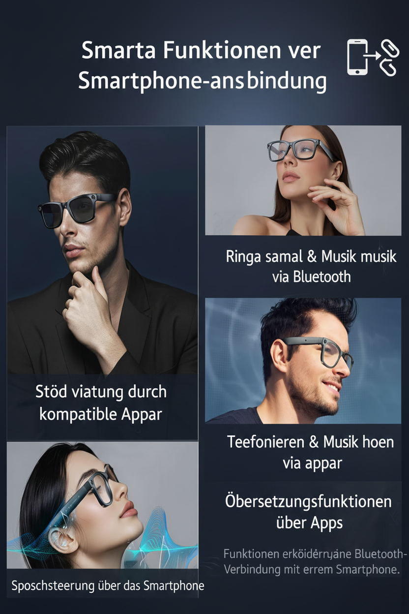 Smarta Glasögon för Handsfree Fotografering och Musik 2