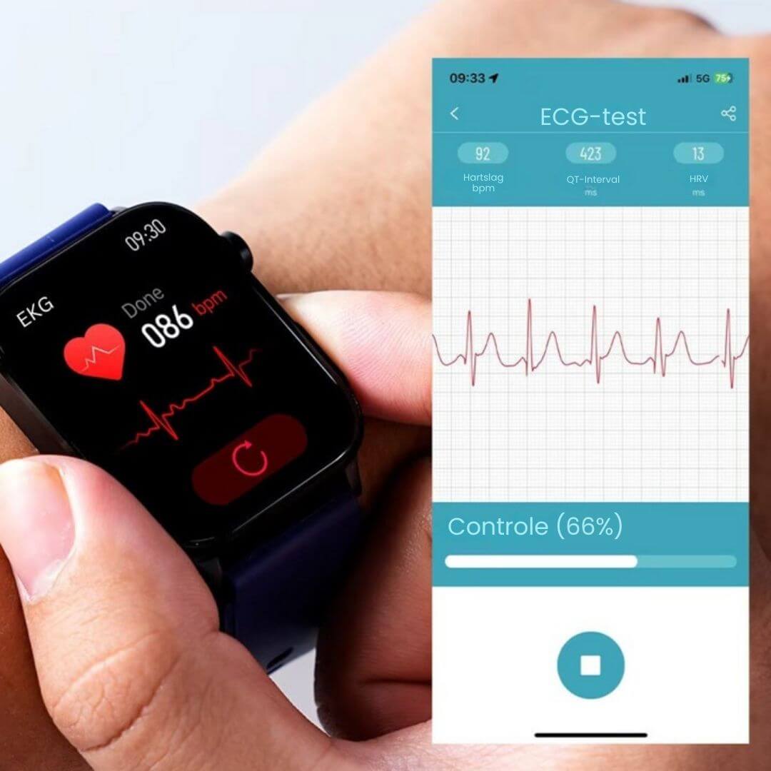 Smartklocka för seniorer med hälsoövervakning och GPS 2