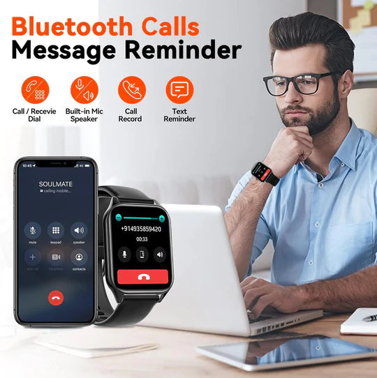 Smartklocka med Innovativ Hälsoteknik 5