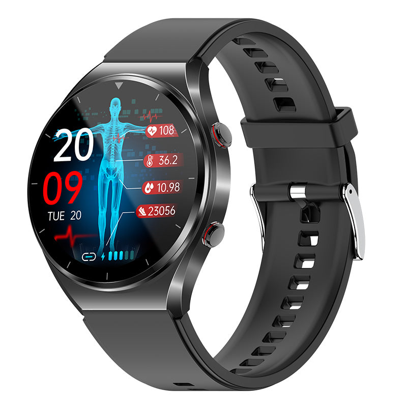 Smartwatch för Hälsoövervakning med EKG och Pulsmätare 0
