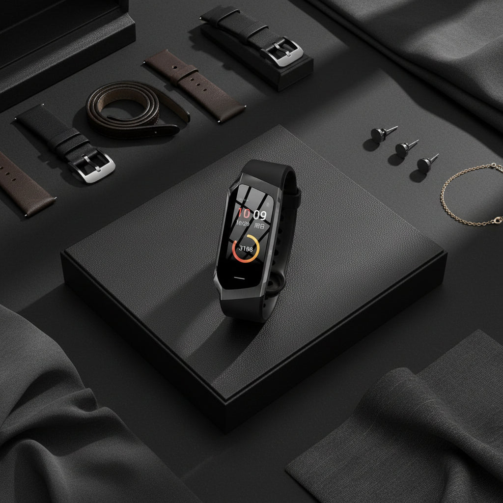 Smartwatch för män och kvinnor med aktivitetsövervakning 0
