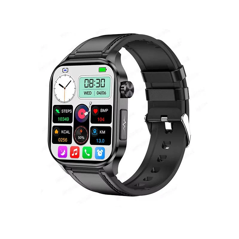 Smartwatch för seniorer med hälsoövervakning och nödfunktioner 5