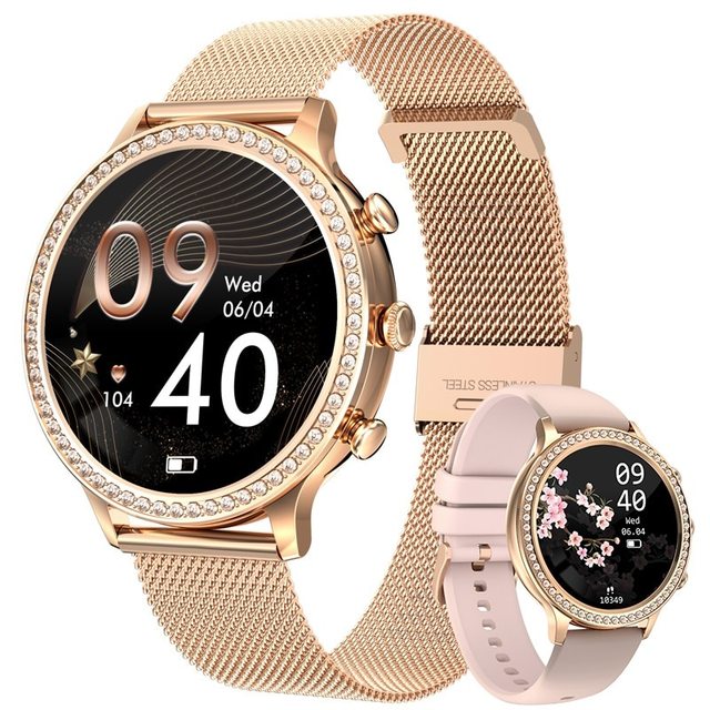 Smartwatch med Avancerad Hälsospårning och Modern Design 9