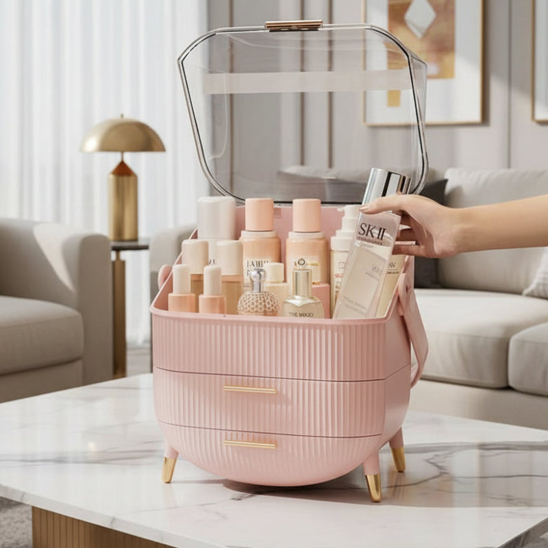 Sminkorganisator för kvinnor med elegant design 10