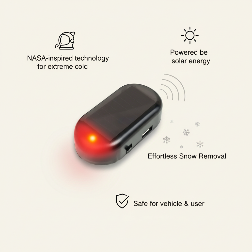 Snöröjningssystem för fordon med elektromagnetisk teknik 0