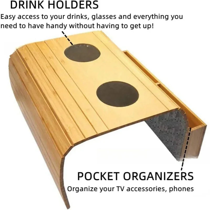 Soffarmstöd Organizer med Minimalistisk Design 3