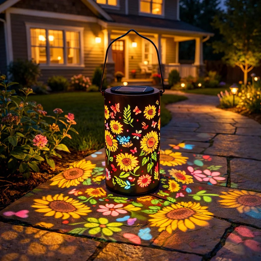 Solar Garden Lantern Atmosfärisk Design 0