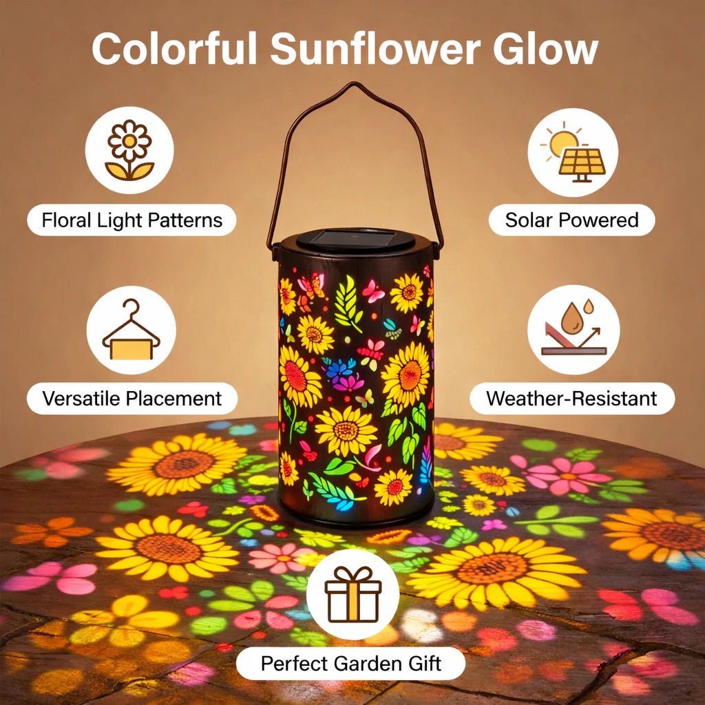 Solar Garden Lantern Atmosfärisk Design 3