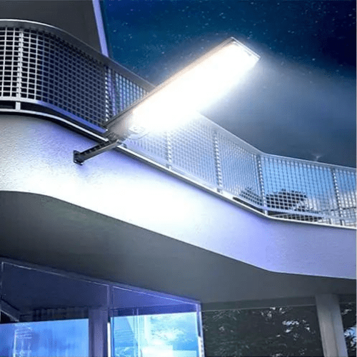 Solcellslampa Utomhus 3000W Trädgårdsbelysning Med Automatisk På/Av-Funktion 3