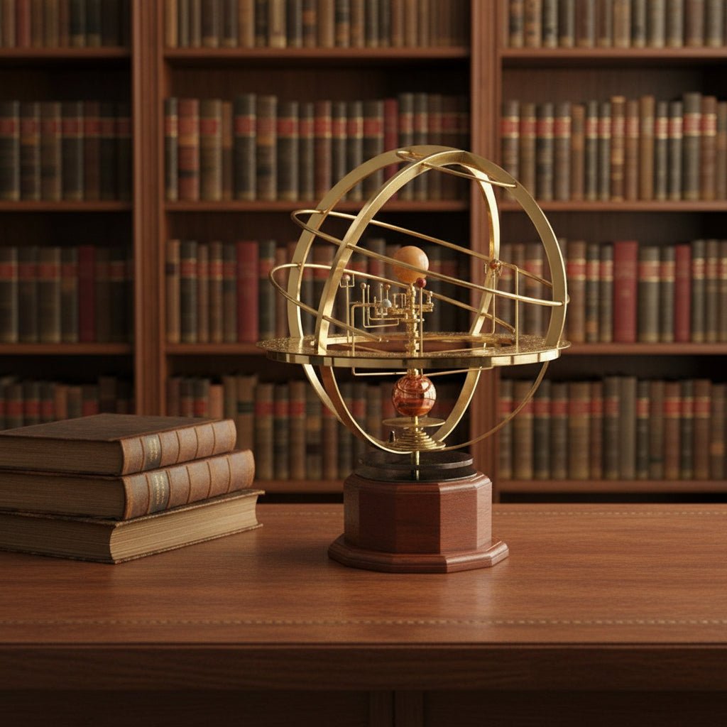 Solsystemsskärm Med Fem Planeter Modern Design 3