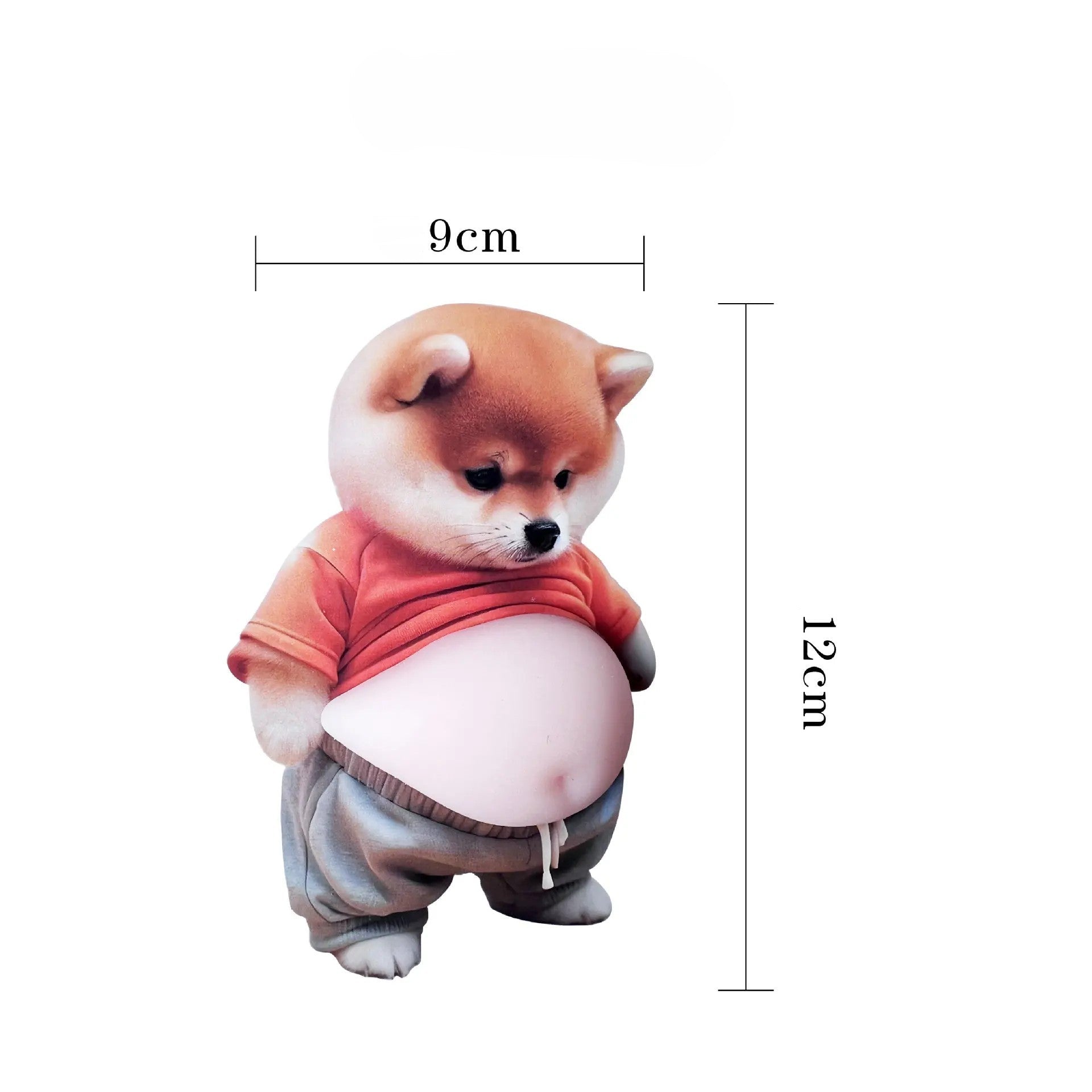 Söt Shiba Silikondekalskydd 5