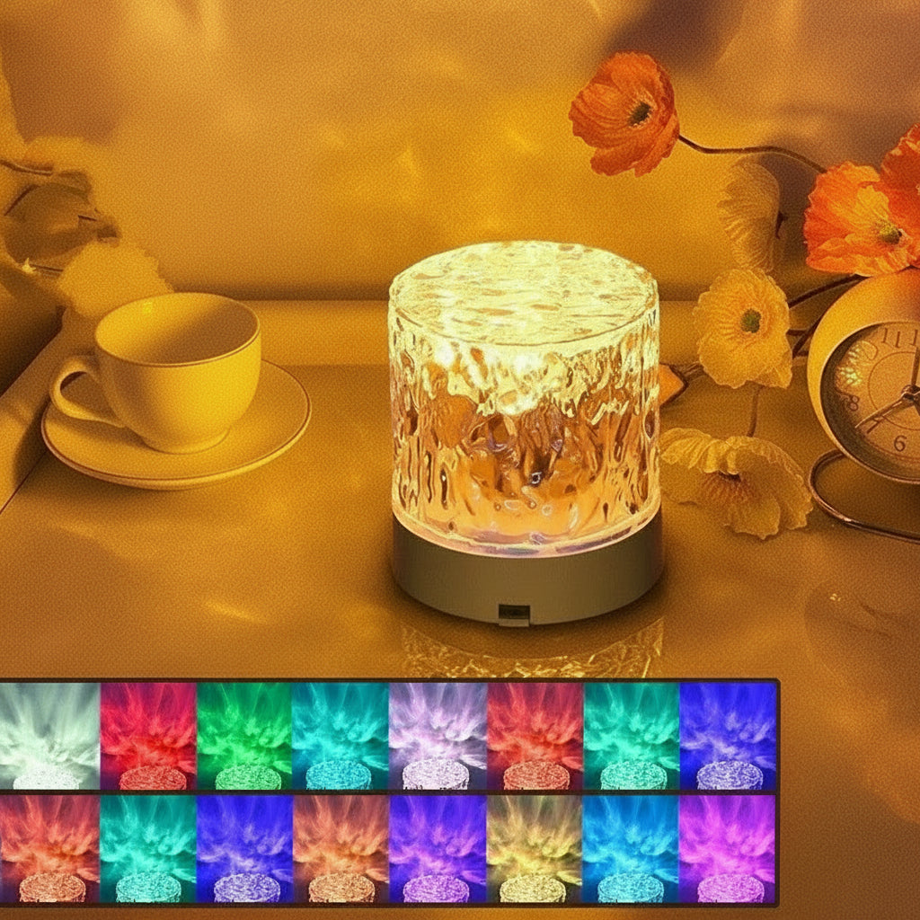 Stämningslampa För Hemmet Med Fjärrkontroll RGB Belysning 7