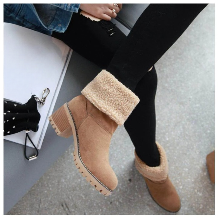 Stövlar Dam med Justerbart Skaft för Vinterbruk 11