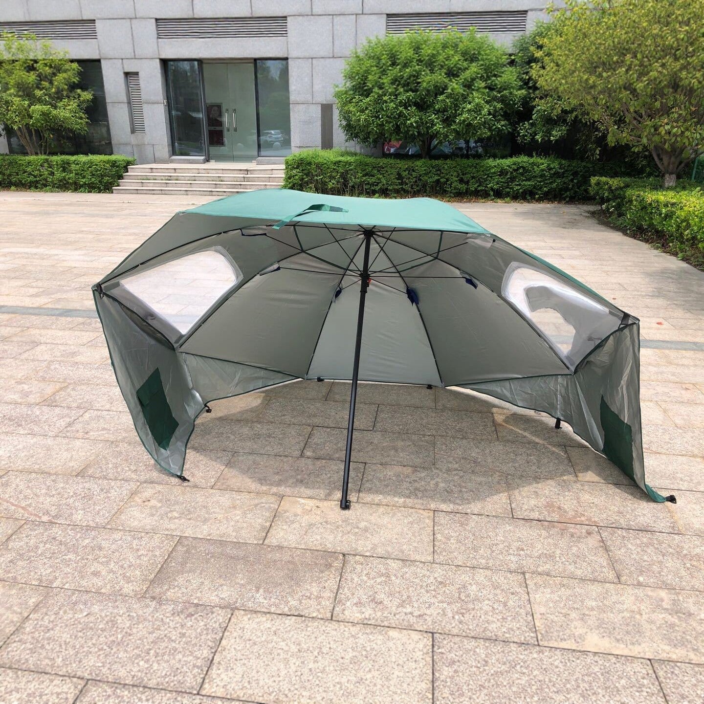 Strandparasoll UV-Skyddande För Utomhusbruk Med Praktisk Design 1