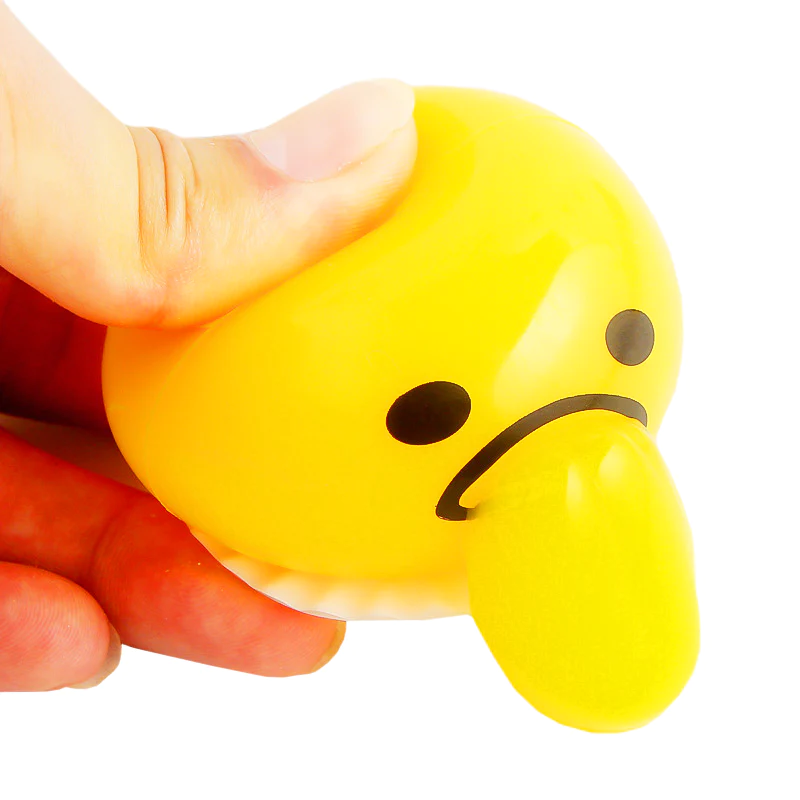 Stressboll för avkoppling med ägguladesign 0