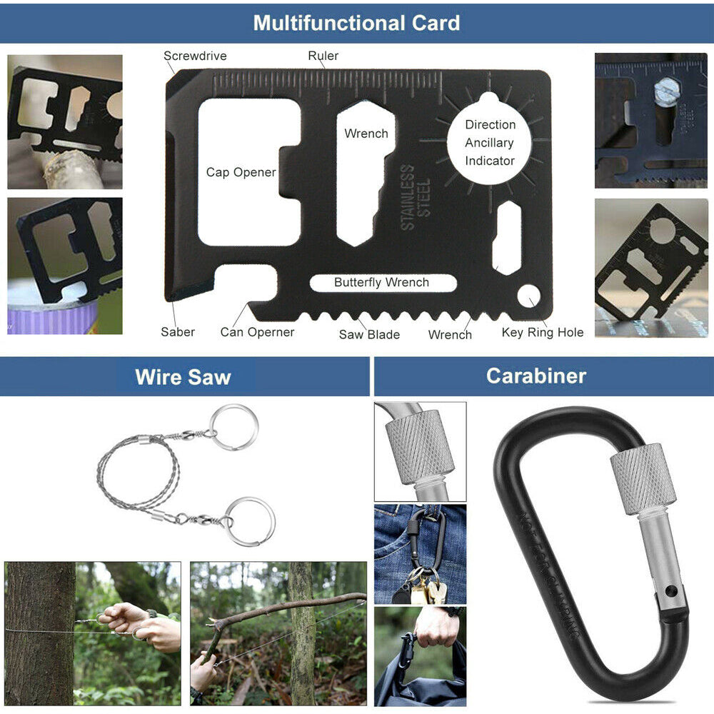 Survival Kit för Utomhusbruk och Nödsituationer 4