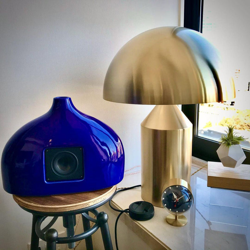 Svart Bordslampa Med Geometrisk Design för Modern Inredning 12