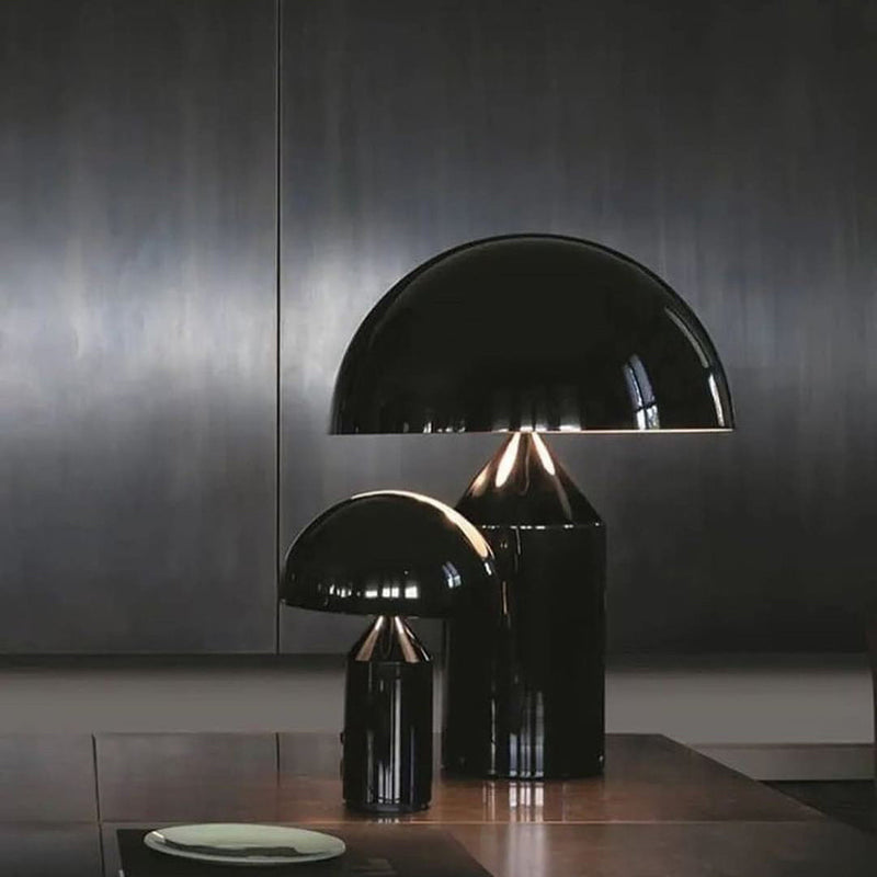 Svart Bordslampa Med Geometrisk Design för Modern Inredning 5
