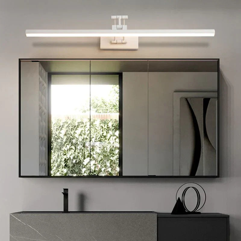Svart Vägglampa Minimalistisk LED för Badrum och Inomhusbruk 10