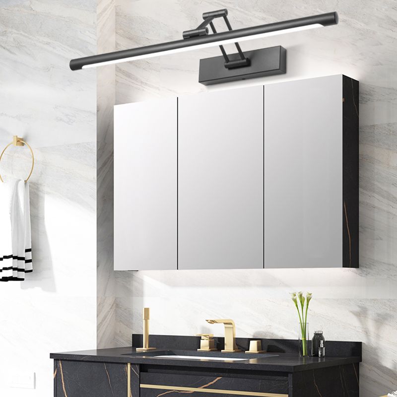 Svart Vägglampa Minimalistisk LED för Badrum och Inomhusbruk 6