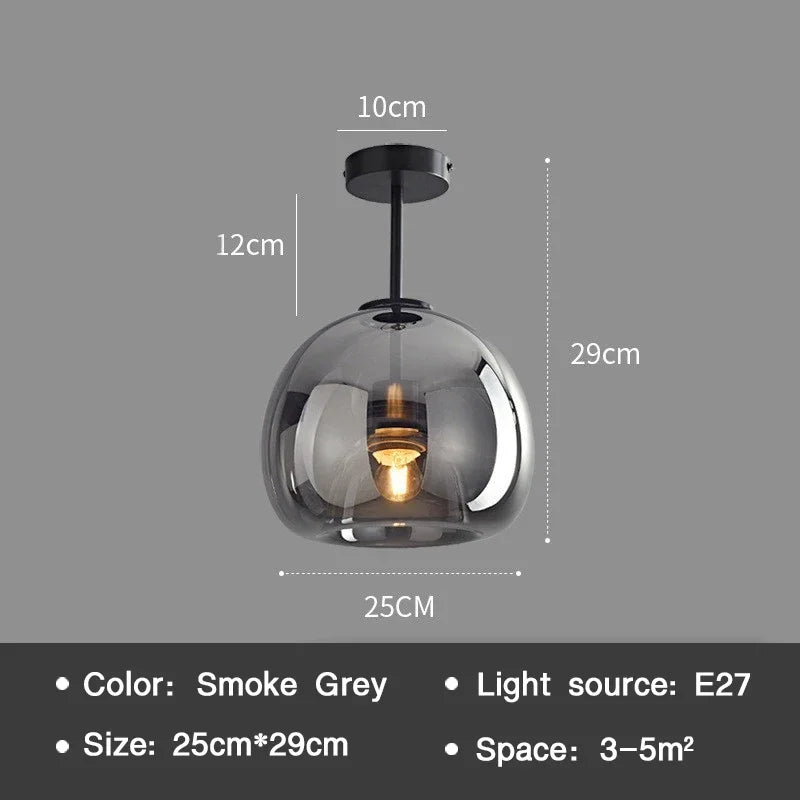 Taklampa Minimalistisk Modern Design för Vardagsrum och Kök 9