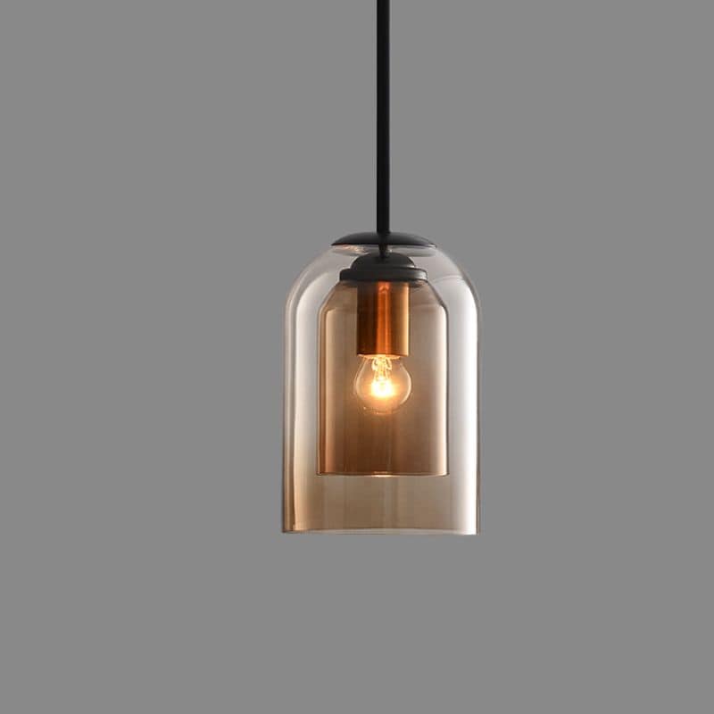 Taklampa Vardagsrum Dubbelglas Modern Design Justerbar Belysning 9