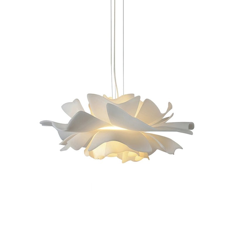 Taklampa för moderna rum med lotusdesign 0