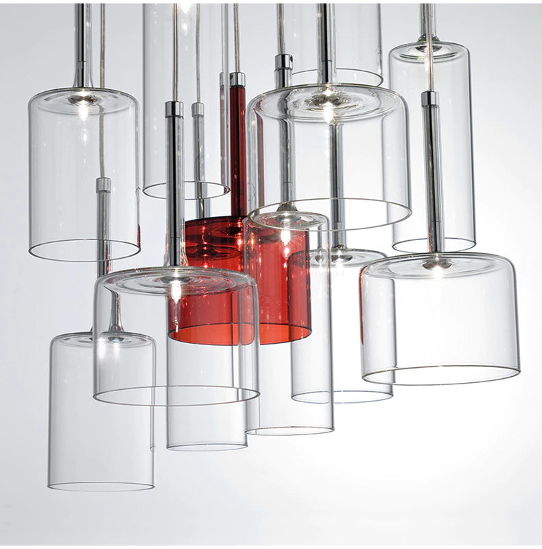 Taklampa i Glas Modern Design för Matbord Pendellampa 1