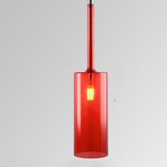 Taklampa i Glas Modern Design för Matbord Pendellampa 13