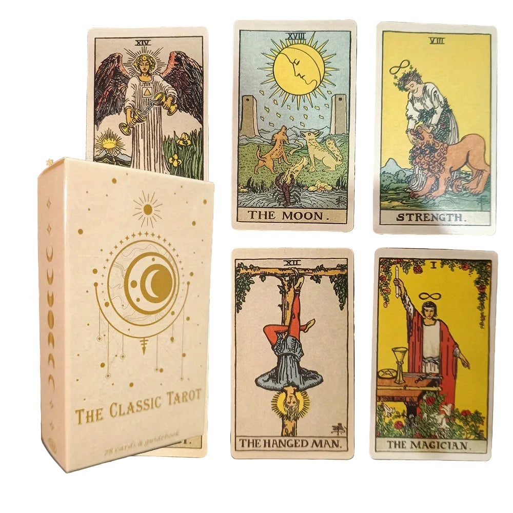 Tarotkortset För Andlig Utforskning Med 78 Unika Illustrationer 0