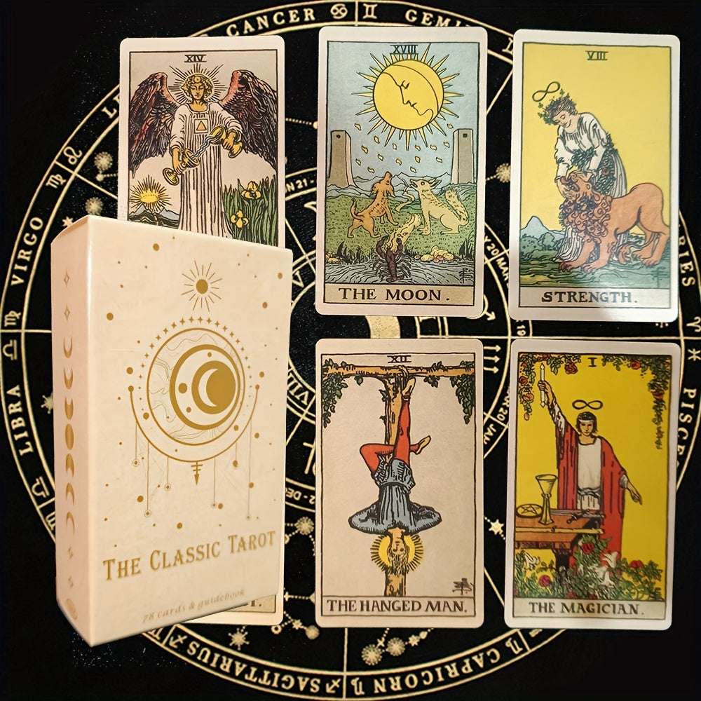 Tarotkortset För Andlig Utforskning Med 78 Unika Illustrationer 3