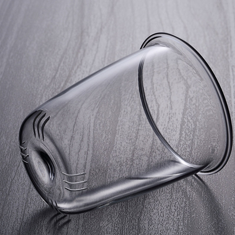 Tekanna Glas Med Infusör För Teälskare Modern Design 7