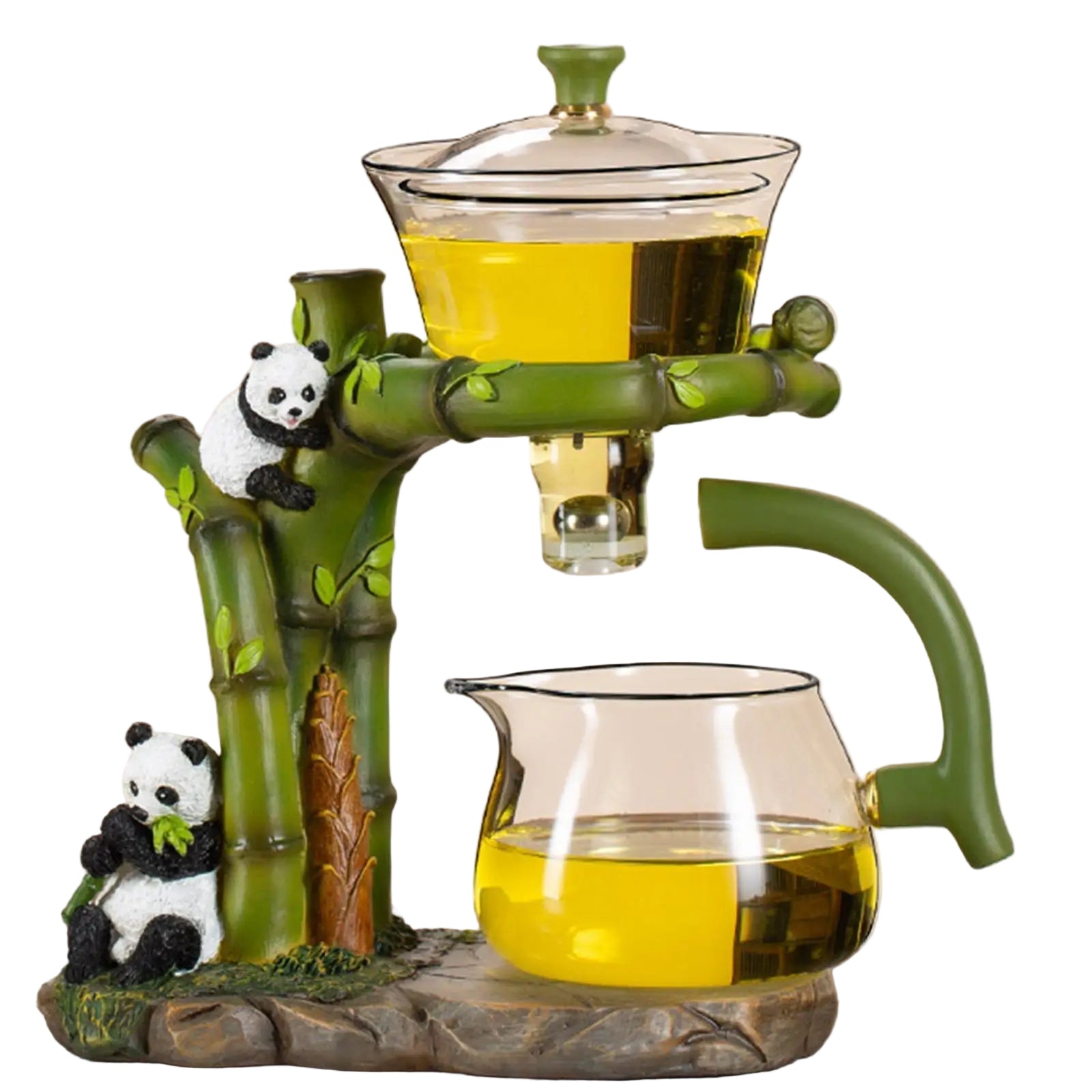 Tekanna Set för Teälskare med Panda Design 0