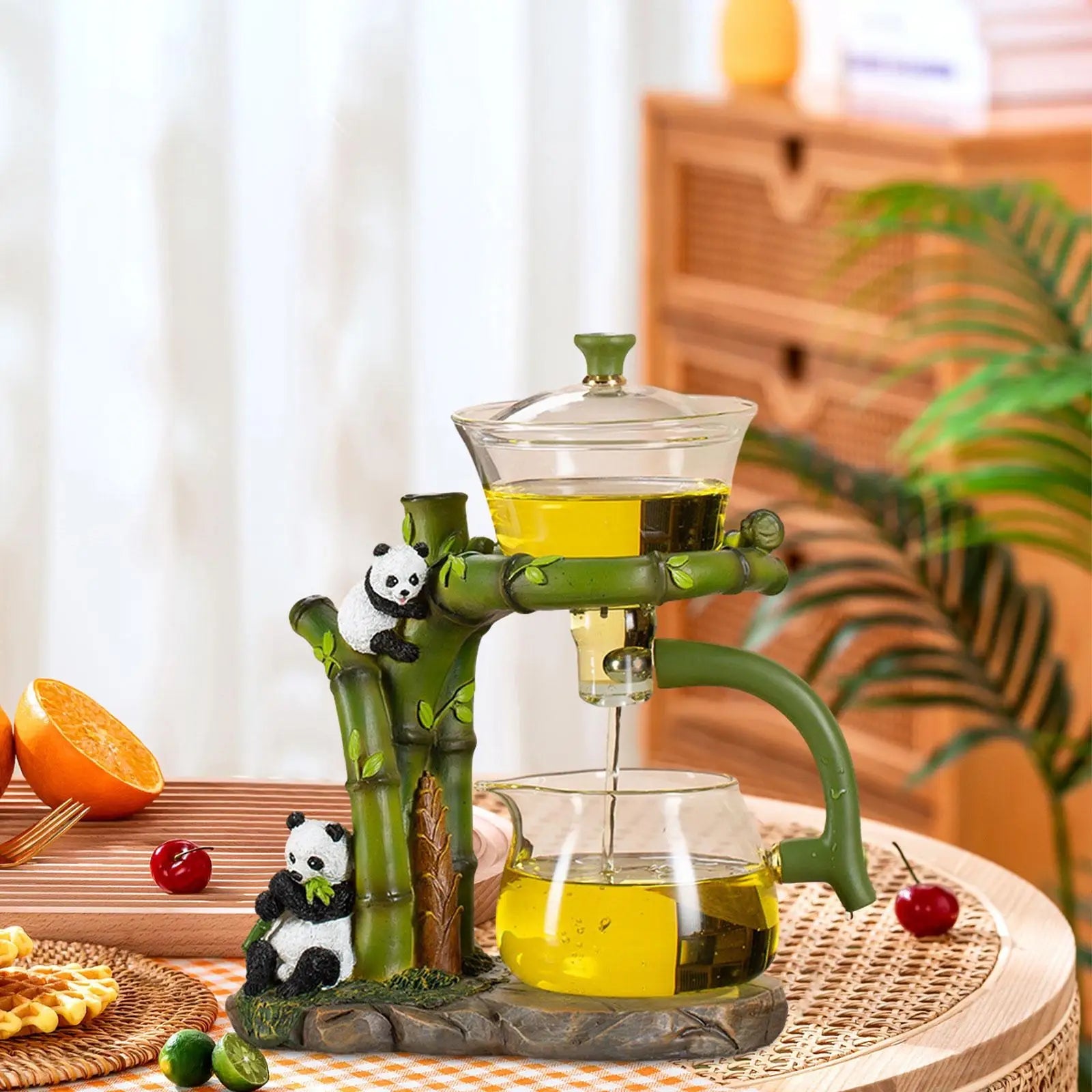 Tekanna Set för Teälskare med Panda Design 1