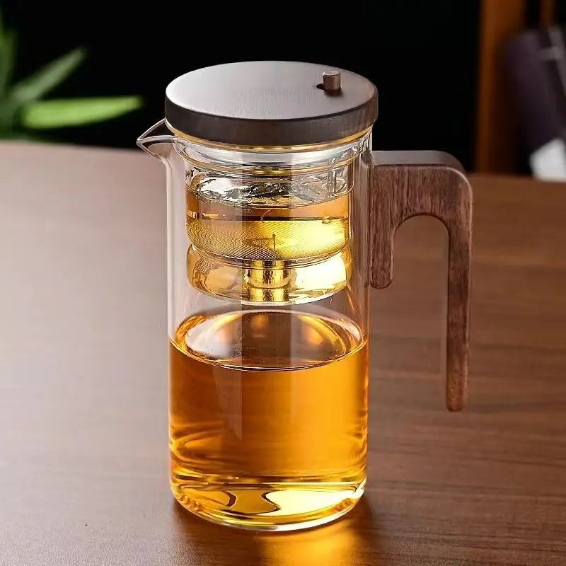 Tekanna i Glas med Infusör för Löste 0