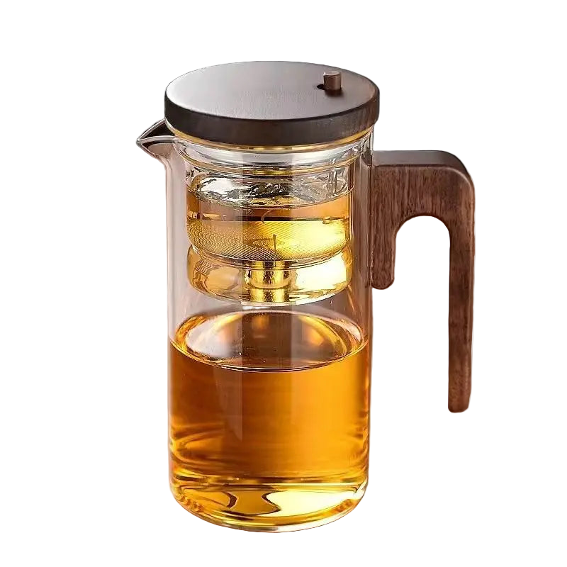 Tekanna i Glas med Infusör för Löste