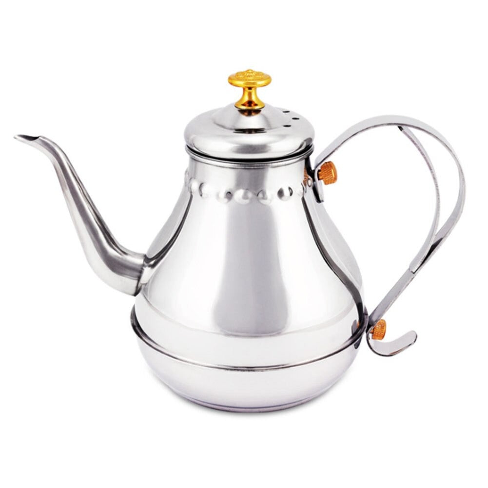 Tekanna med lång mun och mjölkfilter för Oolong 0