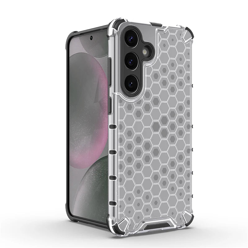 Telefonfodral Transparent Stötsäkert för Samsung Galaxy S25 Plus 0